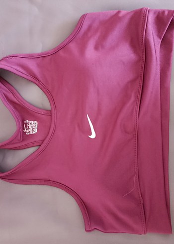 Nike Parlak Pembe Spor Sütyeni