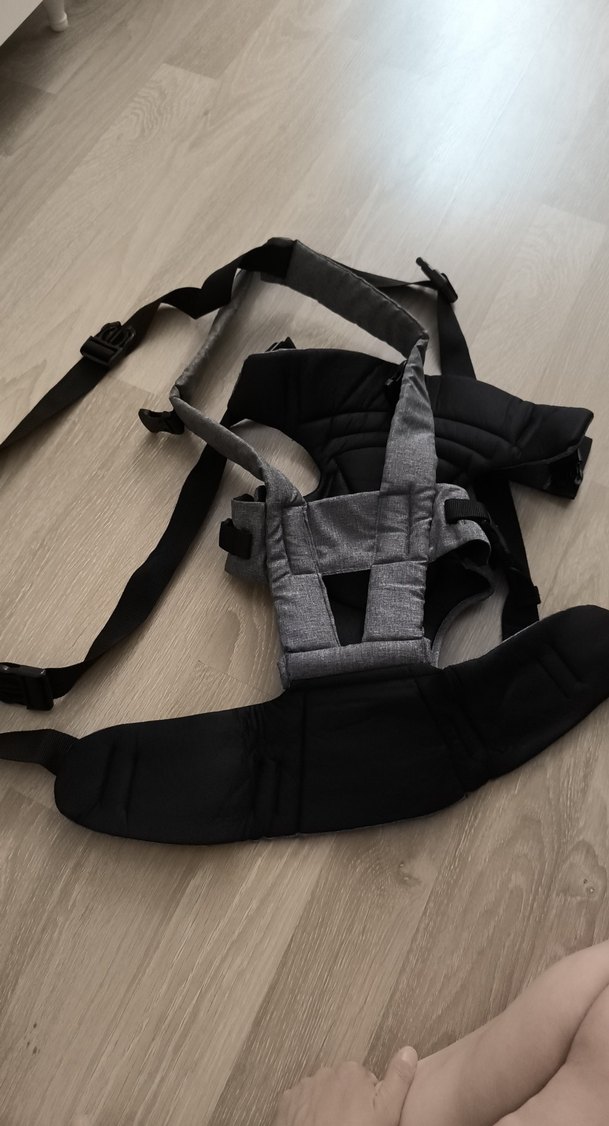 Gri Bebek Taşıyıcı Kanguru - Görsel 2