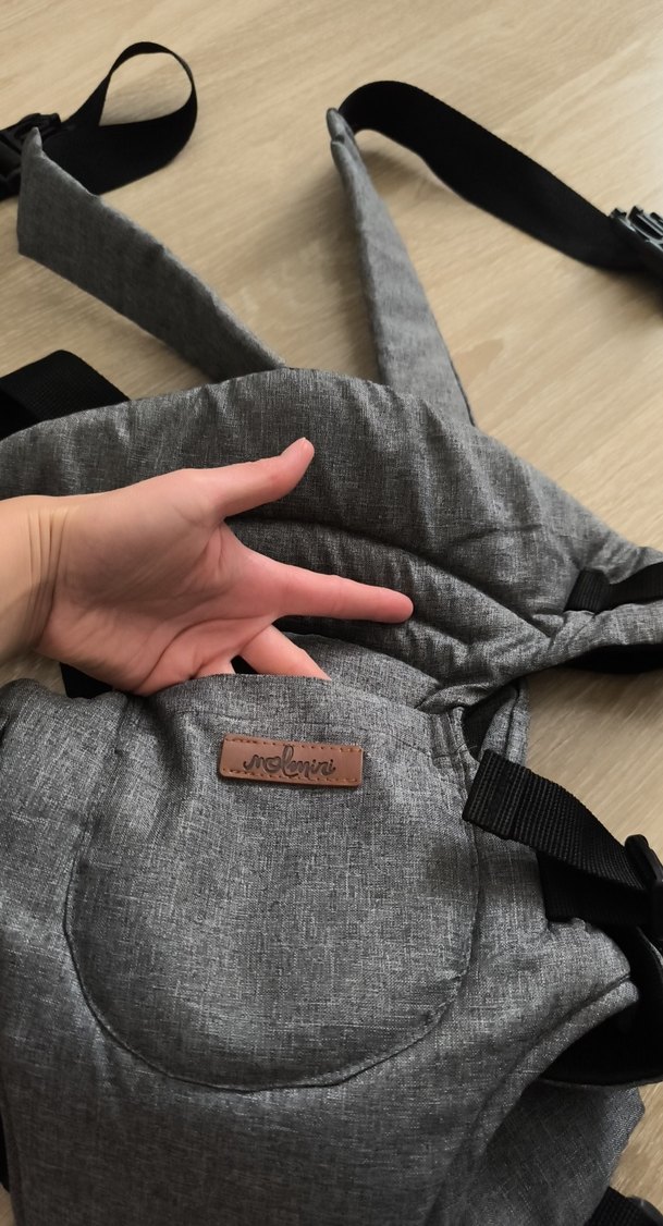 Gri Bebek Taşıyıcı Kanguru - Görsel 3