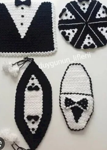 damat bohçası lif seti - Görsel 5