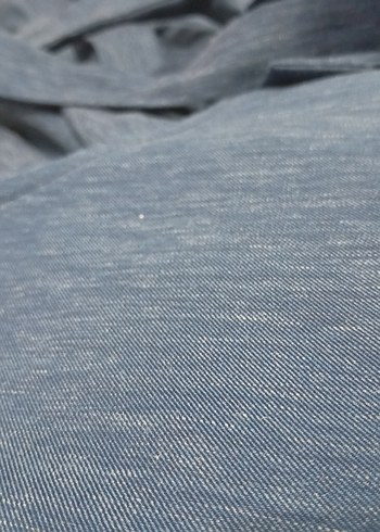 Düğmeli Lacivert jile  elbise - Görsel 8