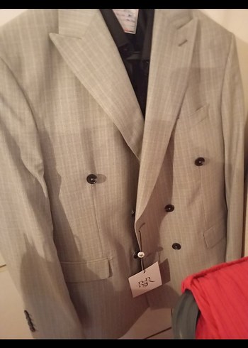 Gri Modern Klasik Erkek Takım Elbise - Görsel 3