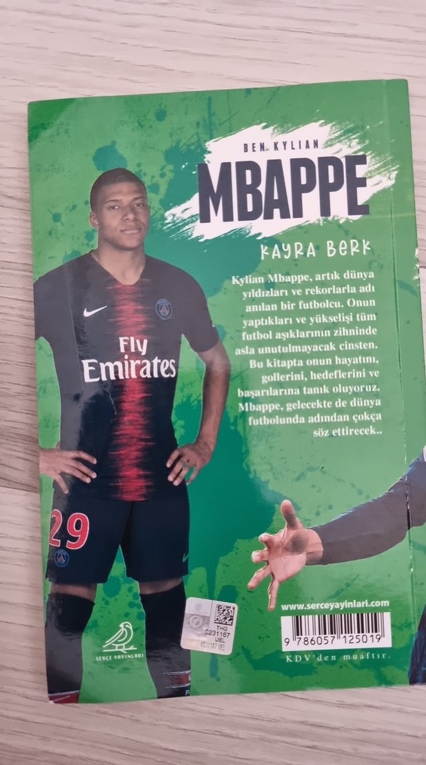 Kylian Mbappé Aksiyon Figürü - Siyah - Görsel 2