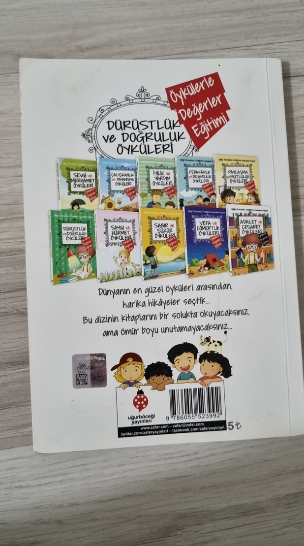 Dürüstlük ve Doğruluk Öyküleri Çocuk Kitabı - Görsel 2