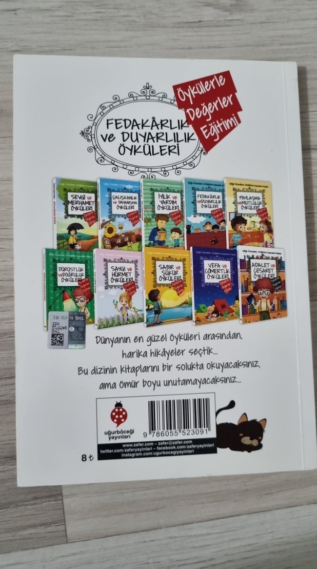 Fedakarlık ve Duyarlılık Öyküleri Çocuk Kitabı - Görsel 2