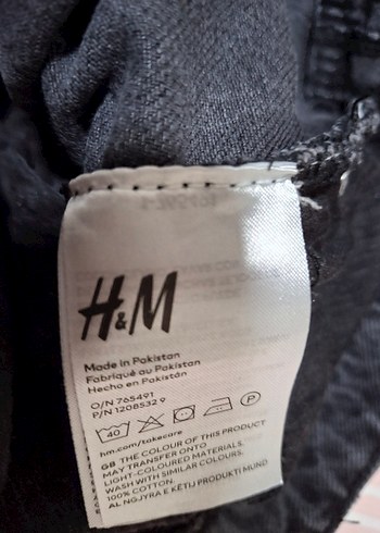 38 Beden gri Renk H&M Pantolon