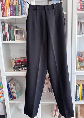 Adil Işık Siyah Düğmeli Kadın Blazer pantolon takım - Görsel 6