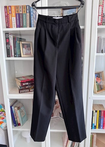 Adil Işık Siyah Düğmeli Kadın Blazer pantolon takım - Görsel 4