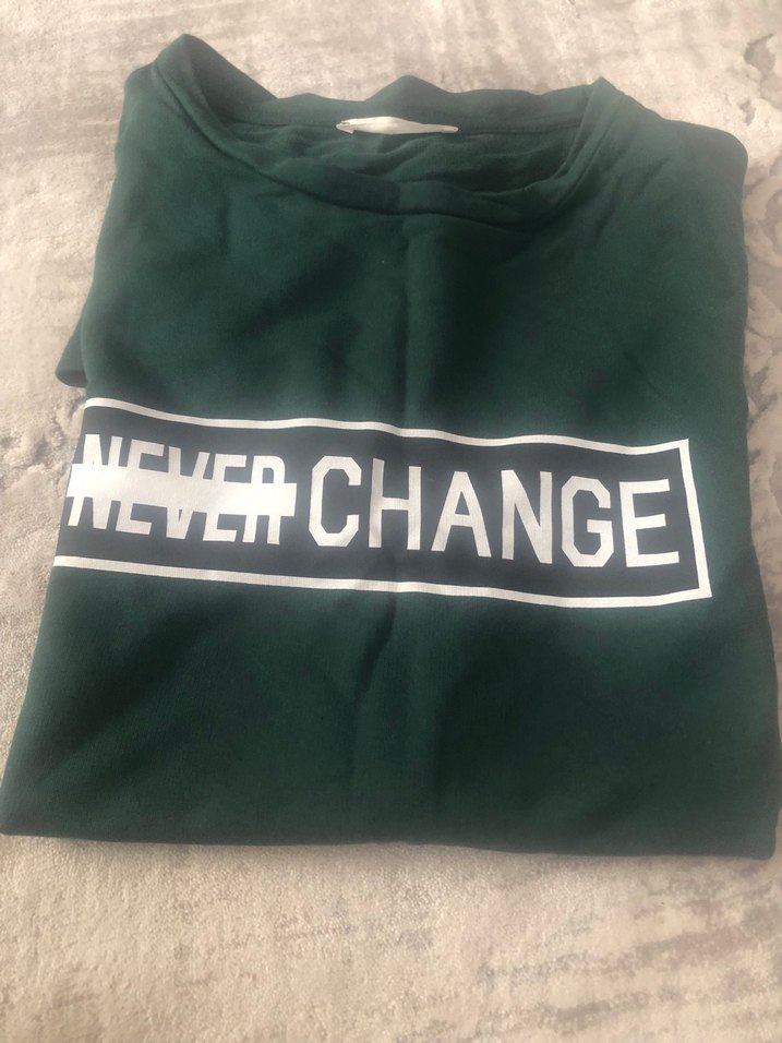 Yeşil Baskılı Hamile Tişörtü - Görsel 2