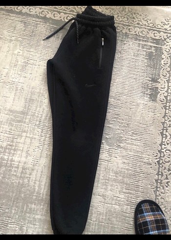 Siyah Fermuarlı Erkek Outdoor Eşofman Altı - Görsel 2