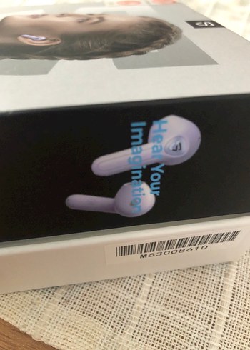 Mor Kablosuz Kulak İçi Kulaklık - Görsel 4