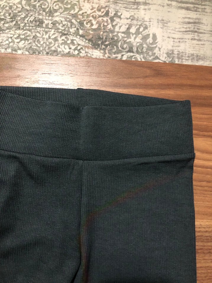 Kadın Füme Renk Normal Boy Tayt - Görsel 4