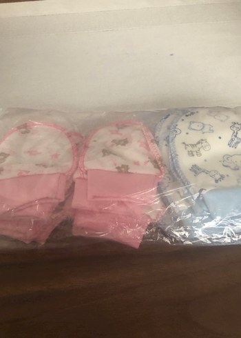 Nakışlı Kız Çocuk Eldivenleri Velcro - Görsel 2