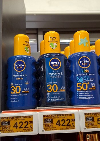 Nivea Sun SPF 30 Güneş Koruyucu Sprey