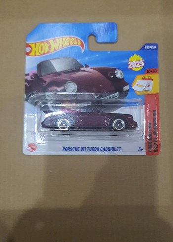 Mor Porsche 911 Turbo Cabriolet Hotwheels
