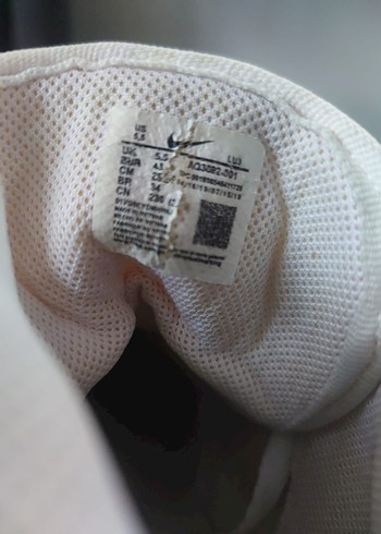 Beyaz Nike Air Spor Erkek Ayakkabı - Görsel 3