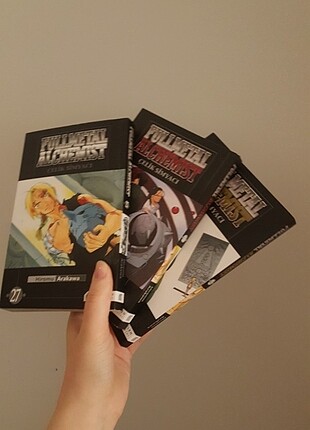 Fullmetal Alchemist 3lu manga set 