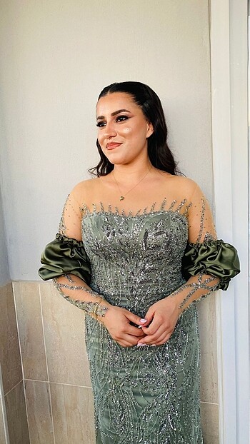 Yeşil abiye