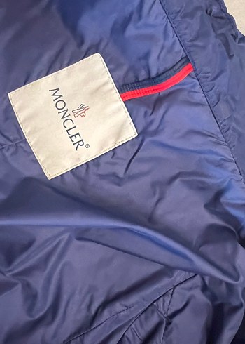 Moncler ince yağmurluk kemerli mont - Görsel 7
