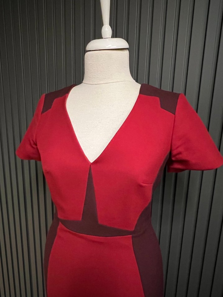 Karen millen kalem kısa elbise - Görsel 4