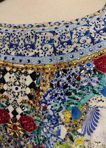 Camilla ipek plaj tulum elbise - Görsel 5