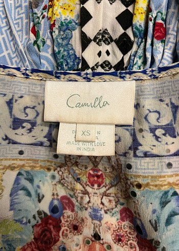 Camilla ipek plaj tulum elbise - Görsel 7