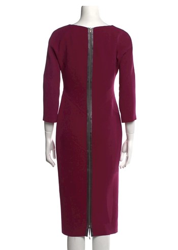 Victoria beckham midi kalem elbise - Görsel 3