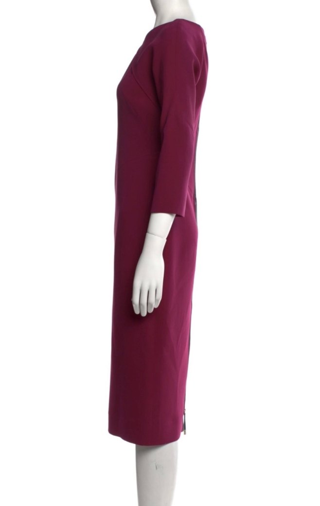 Victoria beckham midi kalem elbise - Görsel 2