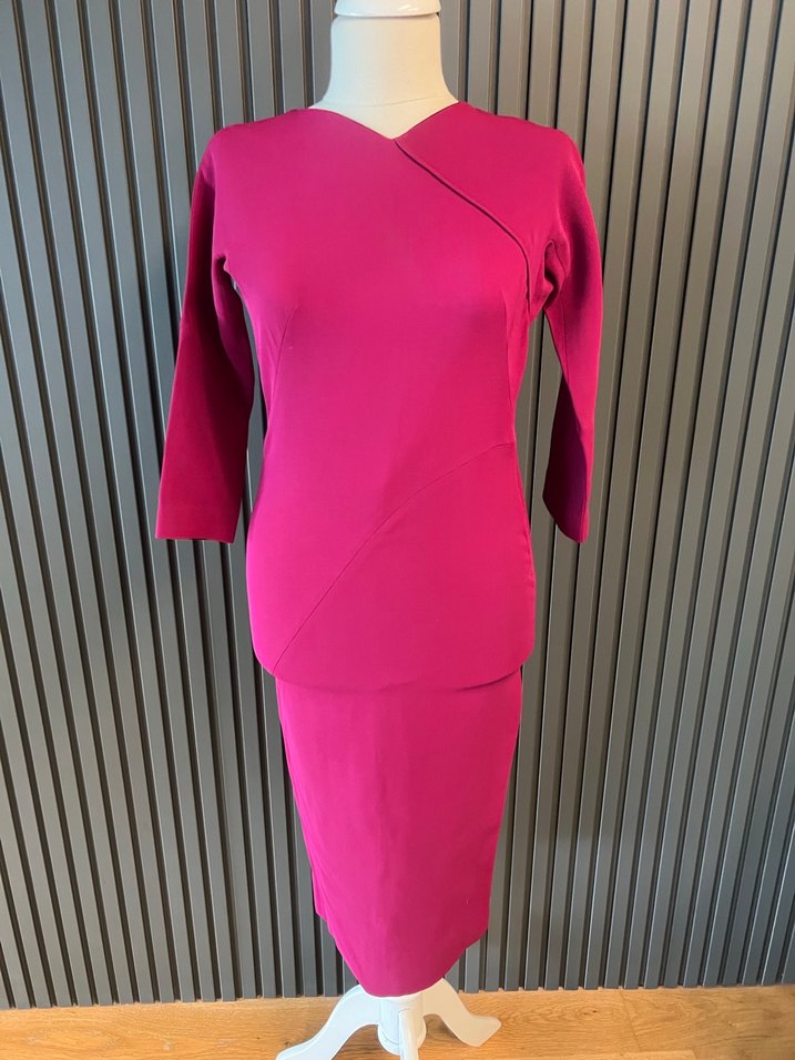 Victoria beckham midi kalem elbise - Görsel 4