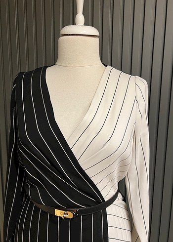 Nocturne v yaka kısa elbise - Görsel 2