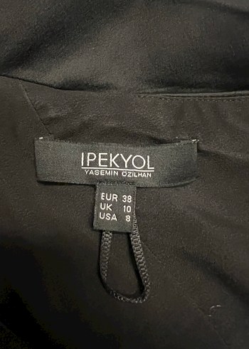 m Beden siyah Renk İpekyol yasemin özilhan tek omuz abiye elbise