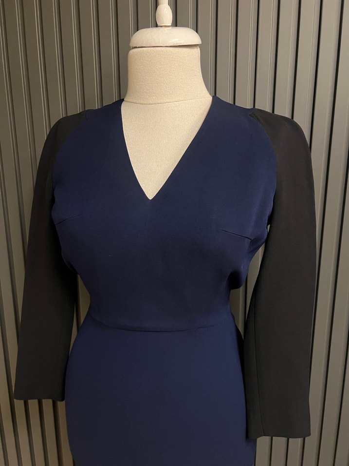 Victoria beckham kalem midi elbise - Görsel 4