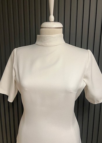 Betty sam pileli kısa elbise - Görsel 2