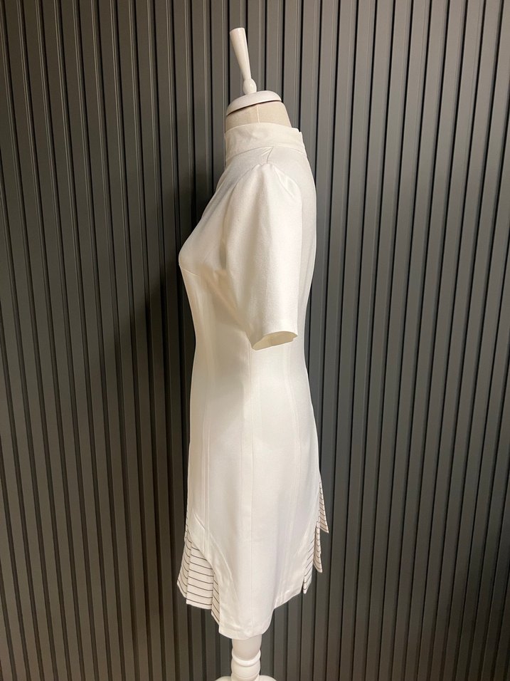 Betty sam pileli kısa elbise - Görsel 5