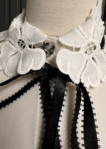 İpekyol fiyonklu gömlek üst bluz - Görsel 3