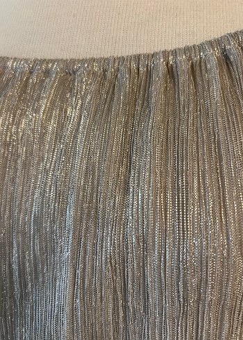 Zara tül düşük omuz üst bluz - Görsel 3