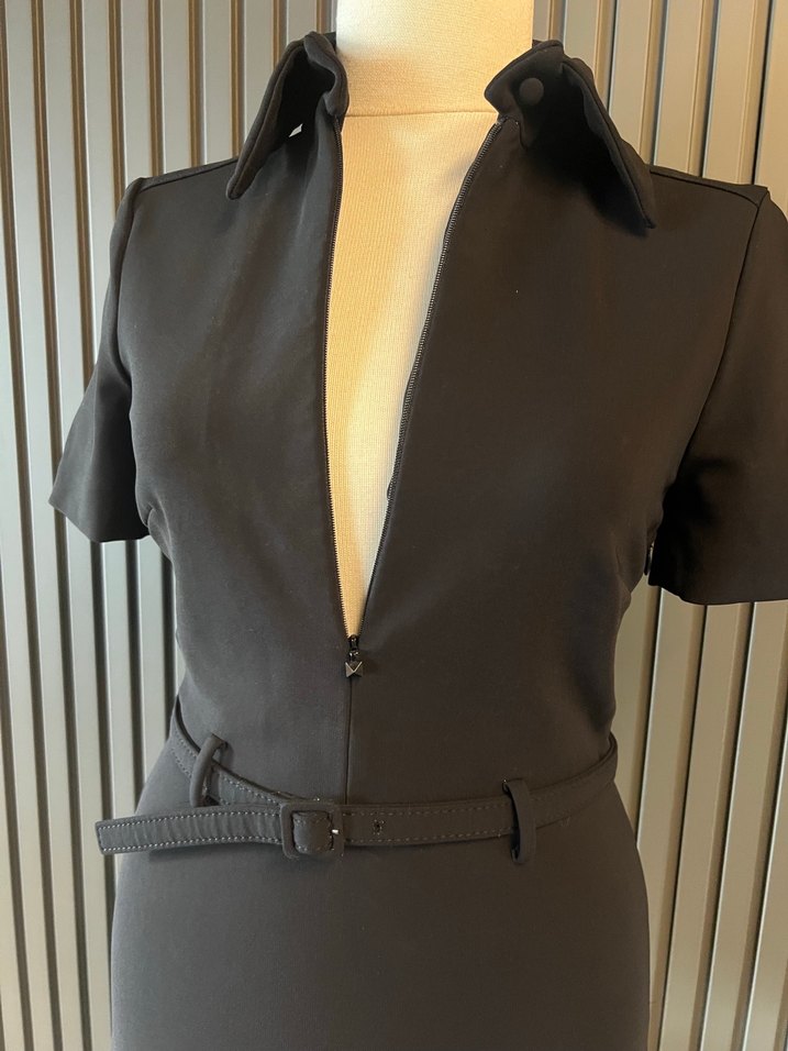 Valentino garavani üst bluz tunik kemerli - Görsel 3