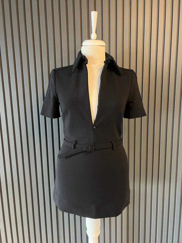 Valentino garavani üst bluz tunik kemerli - Görsel 2