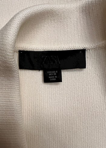 Zara triko yelek - Görsel 6