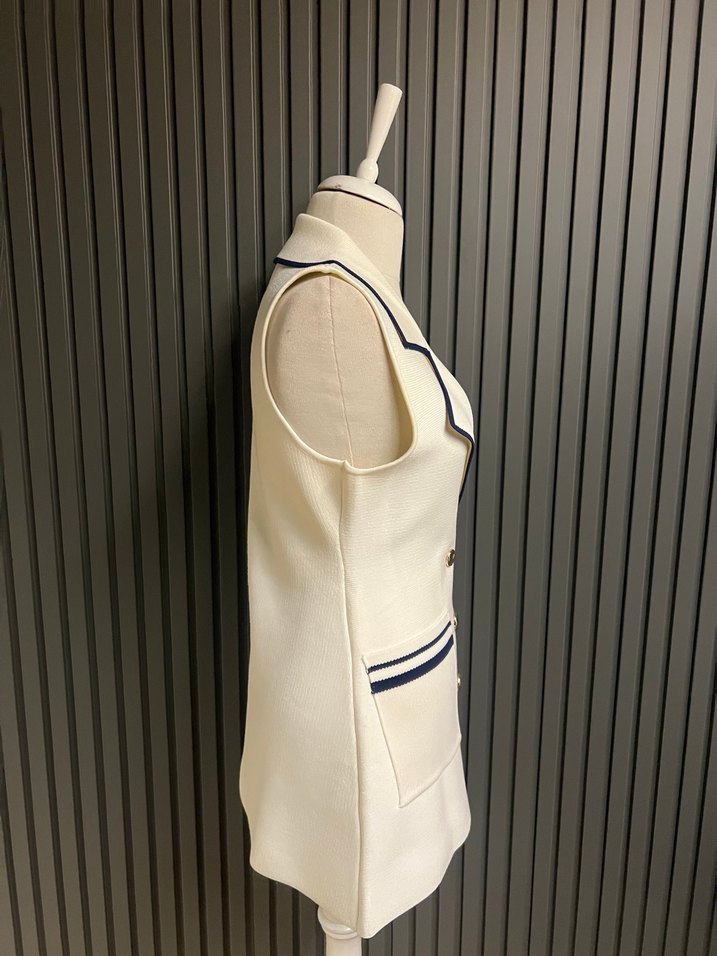 Zara triko yelek - Görsel 5