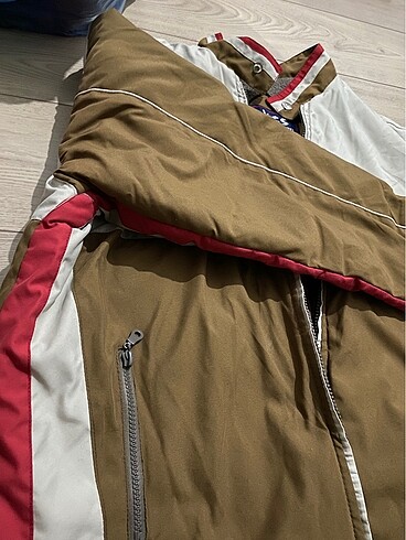 l Beden kahverengi Renk vintage bomber ceket