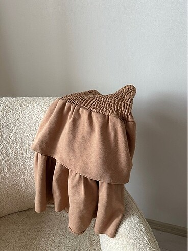 xs Beden Camel Mini Etek