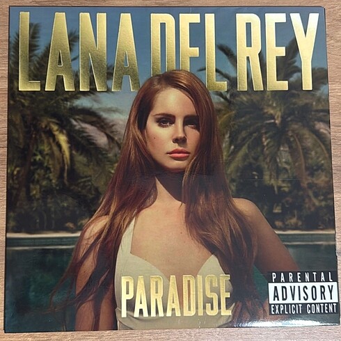 Lana del rey paradise mavi plak