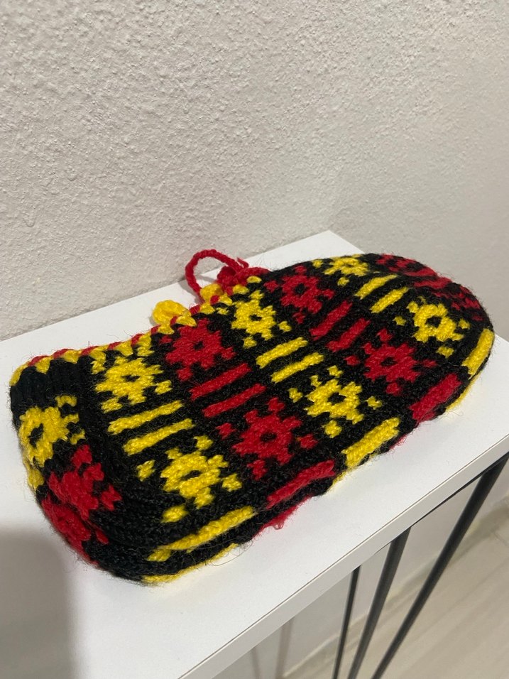 El Örgüsü Çeyizlik Patik - Görsel 2