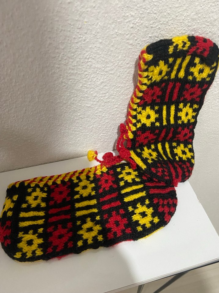 El Örgüsü Çeyizlik Patik - Görsel 3