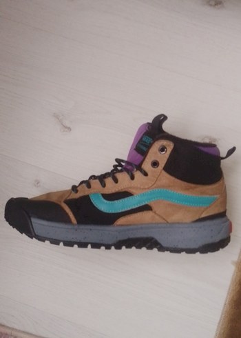 Vans Kahverengi Erkek Outdoor Ayakkabi Velcro Orj Bir Kere Tek Giydim