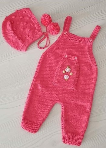 Nakışlı Pastel Yeşil Bebek örgüleri - Görsel 2