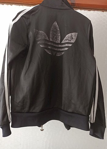 Adidas Siyah Kadın Spor Fermuarlı Ceket