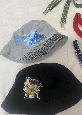 Çocuklar için Çok Renkli Nakışlı Ayarlanabilir Askı - Görsel 2