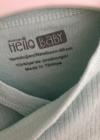 Kahverengi Kısa Kollu Bebek Body - Görsel 6